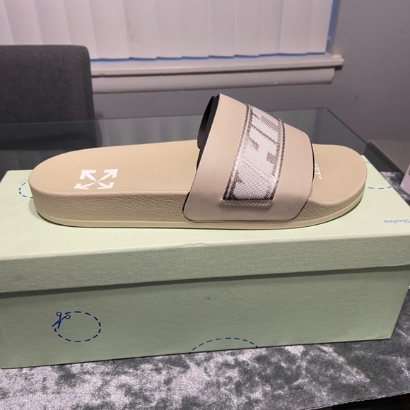 BRAND NEW! Off-white men slides main image 5